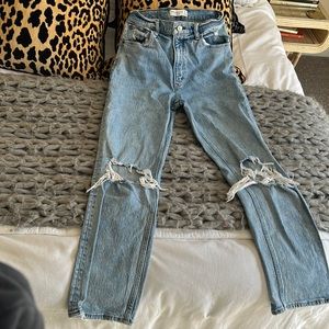 Abercrombie 90s Straight Ultra High Rise Jeans 27R